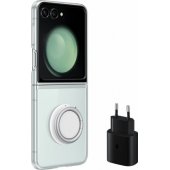 „EF-XF73KKTEGWW Clear Gadget Cover Flip5“ skaidrus