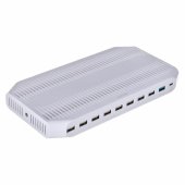 Unitek 10x USB biały