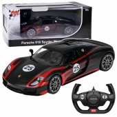 Porsche 918 Spyder Performance nuotoliniu būdu valdomas RC automobilis, juodas, Rastar 1