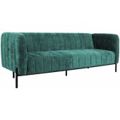 Sofa Bed TAMIKA 3-seater Green
