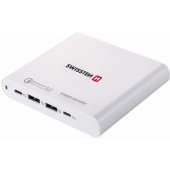 Travel Charger Notebooks and MacBook 2xPD3.0 / 2xQC3.0 87W White
