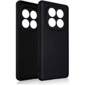 "Silicone Case Xiaomi Redmi Note 14 Pro 5G", juodas