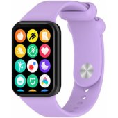 Silikoninis dirželis Xiaomi Mi Band 8 Pro, violetinis