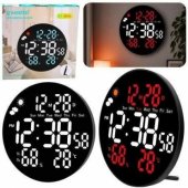 LED Clock Black