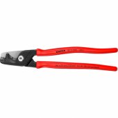 KNIPEX StepCut XL kabelių žirklės 95 11 225, kirpimo replės (raudonos, ilgis