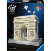 Ravensburger 3D dėlionė Iconics: Triumfo arka Paryžiuje – su apšvietimu 216