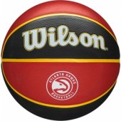 NBA Team Atlanta Hawks Ball WTB1300XBATL Size 7 Red/ Black