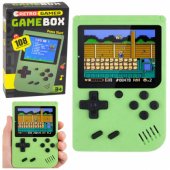 Electronic Game Retro Console 108 in 1 LCD Screen Green