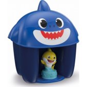 Clementoni Baby Shark bucket blocks with figurine
