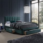 GRACE with mattress HARMONY DELUX 160x200cm Green
