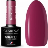 Claresa CLARESA_Soak Off UV/ LED Pink hibridinis lakas 542 5g