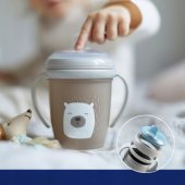 Neišsiliejantis puodelis 250ml Junior Buddy Bear 35/ 344