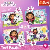 Trefl Puzzle 4in1 Gabi®s Adventure 34620 Trefl