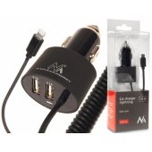 MCE76 2x USB-A 5.2 A Black