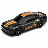 RC drift sportinis automobilis su keičiamu kėbulu, ratais, 4WD, juodas, 1:43