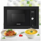 _8416589 Įmontuojama mikrobangų krosnelė 1000W, 28L HMW-MDBI28GDBK HEINNE