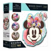 TREFL DISNEY Wooden puzzle - Mickey and Minnie, 160 pcs