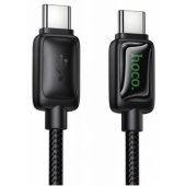 X146 USB-C 60W PD QC 1.2m Black