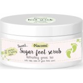 Nacomi cukrinis pėdų šveitiklis, minkštinamasis ir drėkinamasis 100 ml
