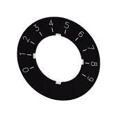 Siemens SIRIUS ACT Label for potentiometer 0 to 9 (3SU1900-0BG16-0R