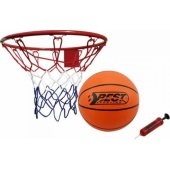 Best Sporting krepšinio lankas 45 cm su kamuoliu ir pompa