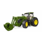 John Deere 7R 350 modelinis automobilis su priekiniu krautuvu (žalias)