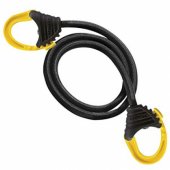 80 cm x 8 mm elastinis trosas su apsauginiu karabinu