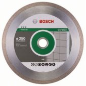 Bosch diamond cutting disc Best for Ceramic, 250mm (bore 30mm / 25.4mm