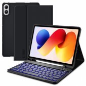 SmartCase Pen + klaviatūra Xiaomi POCO Pad M1/ Redmi Pad 2 Pro, juoda