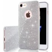 Glitter 3in1 Case Samsung Galaxy S26 Ultra Silver
