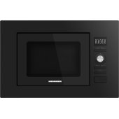 _8490605 Įmontuojama mikrobangų krosnelė 800W, 20L HMW-MDBI20GDBK HEINNER