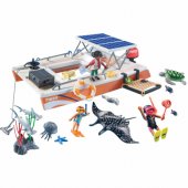 PLAYMOBIL 71623 Wiltopia koralų rifo platforma, konstrukcija