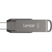[###25###] 128GB „JumpDrive Dual Drive D400 USB 3.1 Gray“