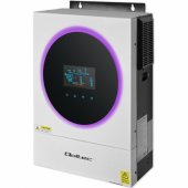 Qoltec 53873 hibridinis autonominis saulės inverteris 6 kVA | 6 kW | 120 A | MPPT |
