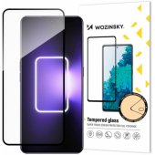 Visiškai klijuojamas grūdintas stiklas Realme GT Neo 5/ GT3, juodas