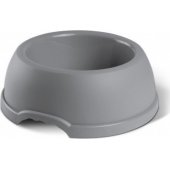Barry King plastikinis dubenėlis šunims ir katėms XS, 0,25L, pilkas, skersm. 15c