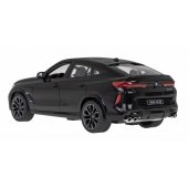 BMW X6 M nuotoliniu būdu valdomas automobilis 1:14 juodas