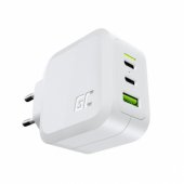 Charger 65W 2x USB-C 1x USB-A White