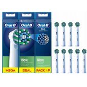 Brush Head CrossAction White 9pcs