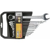 Topex 6-22mm 12pcs combination wrench set. (35D375)