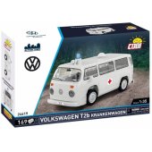 COBI Volkswagen T2b greitosios pagalbos automobilis (pilkas, mastelis 1:35)