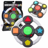 Electronic Logic Game Memory Arcade Steering Wheel Lights Sounds
