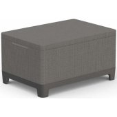 Scandi Storage Table Grey