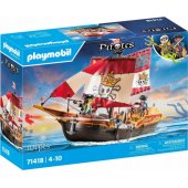 PLAYMOBIL 71418 Piratų mažas piratų laivas, konstruktorius