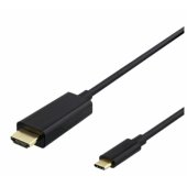 Kabelis HDMI - USB-C 4K 60Hz 2m juodas