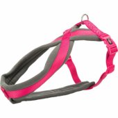 Trixie Premium fuksijų spalvos petnešos pasivaikščiojimams XS-S: 30-40 cm/ 15 mm