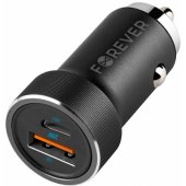 CC-06 PD3.0 + QC3.0 1x USB-C 1x USB 20W Black