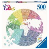 Puzzle 500 Circle of Colours - Mandala