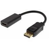 Displayport ma - HDMI fe adapter (DP-HDMI43) Black