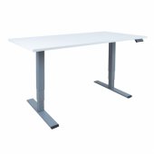 ERGO OPTIMAL stalas su 2 varikliais 160x80cm, pilkšvai baltas